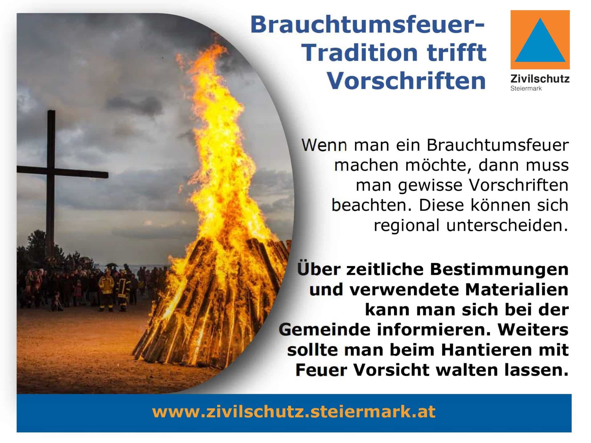 Brauchtumsfeuer